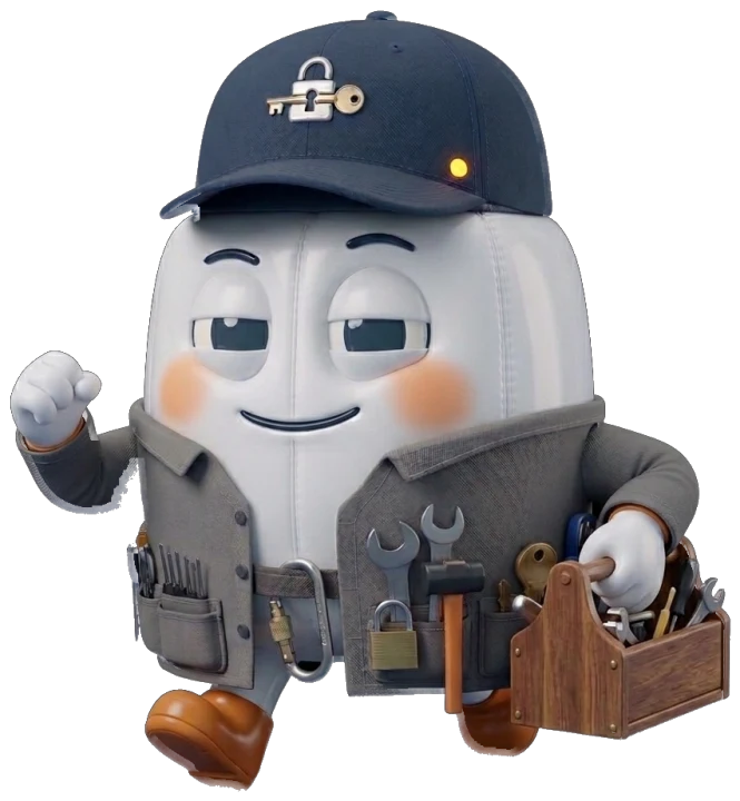 Verry, la mascotte Verrou Yvelines